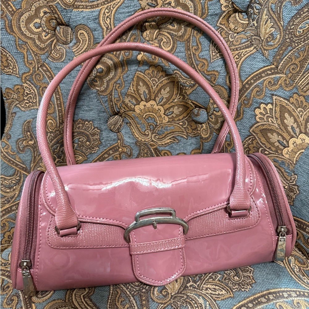 Elegant Pink Women's Handbag - Picture 3 of 5